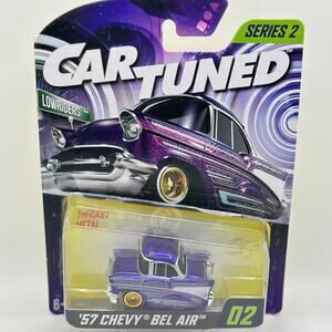 Car Tuned Series 2 1957 Chevy Bel Air #02 NEW